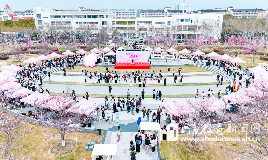 春色满园“樱”约而至！来这个校园樱花节赏好戏、逛市集、享“美蕴人生”