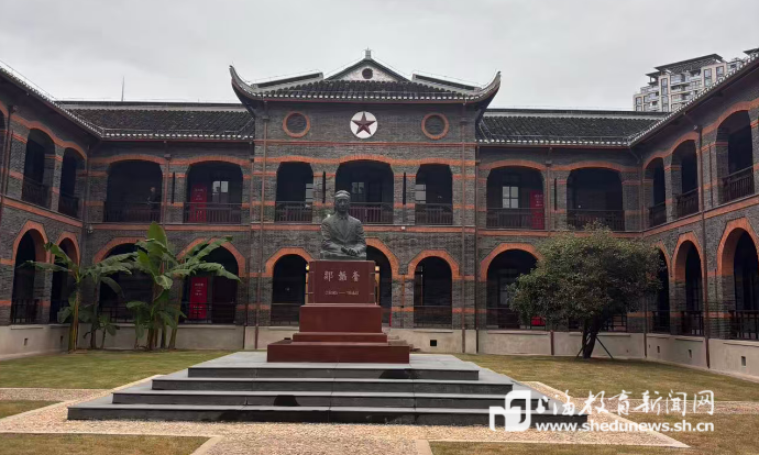 国庆邂逅百年风华,华东政法大学韬奋楼修缮焕新对市民开放